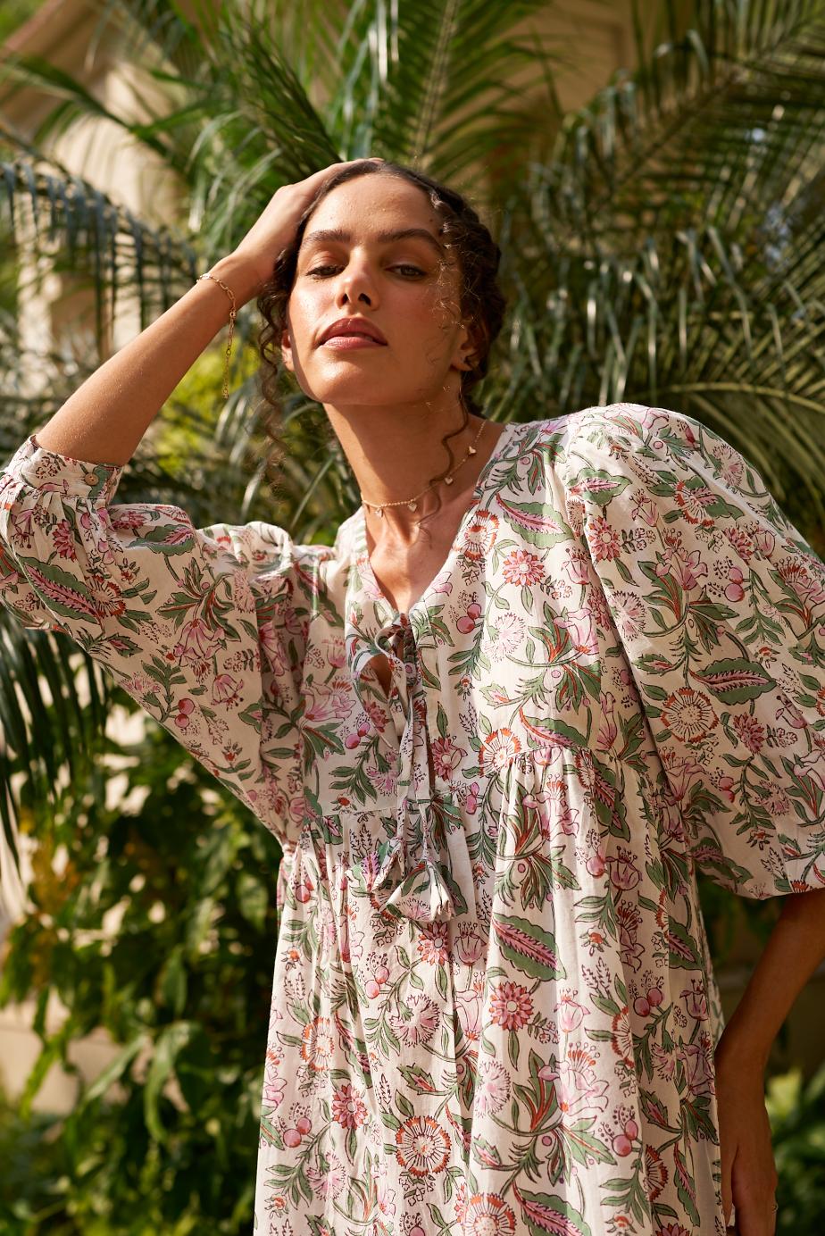Devi Midi Tassel Dress