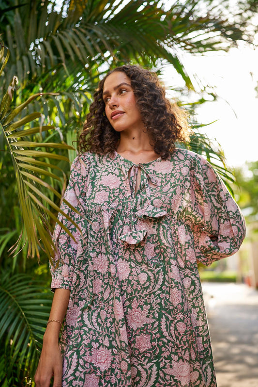 Devi Midi Tassel Dress