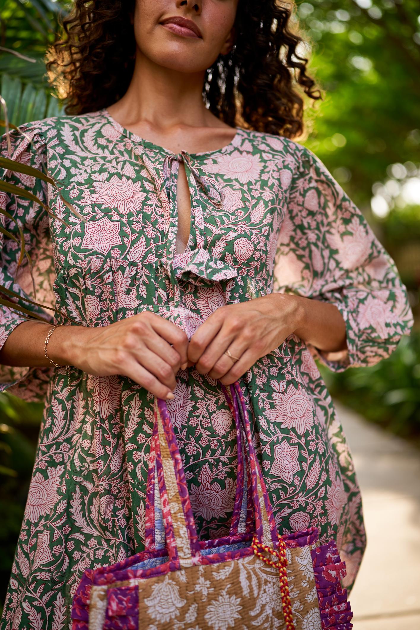 Devi Midi Tassel Dress