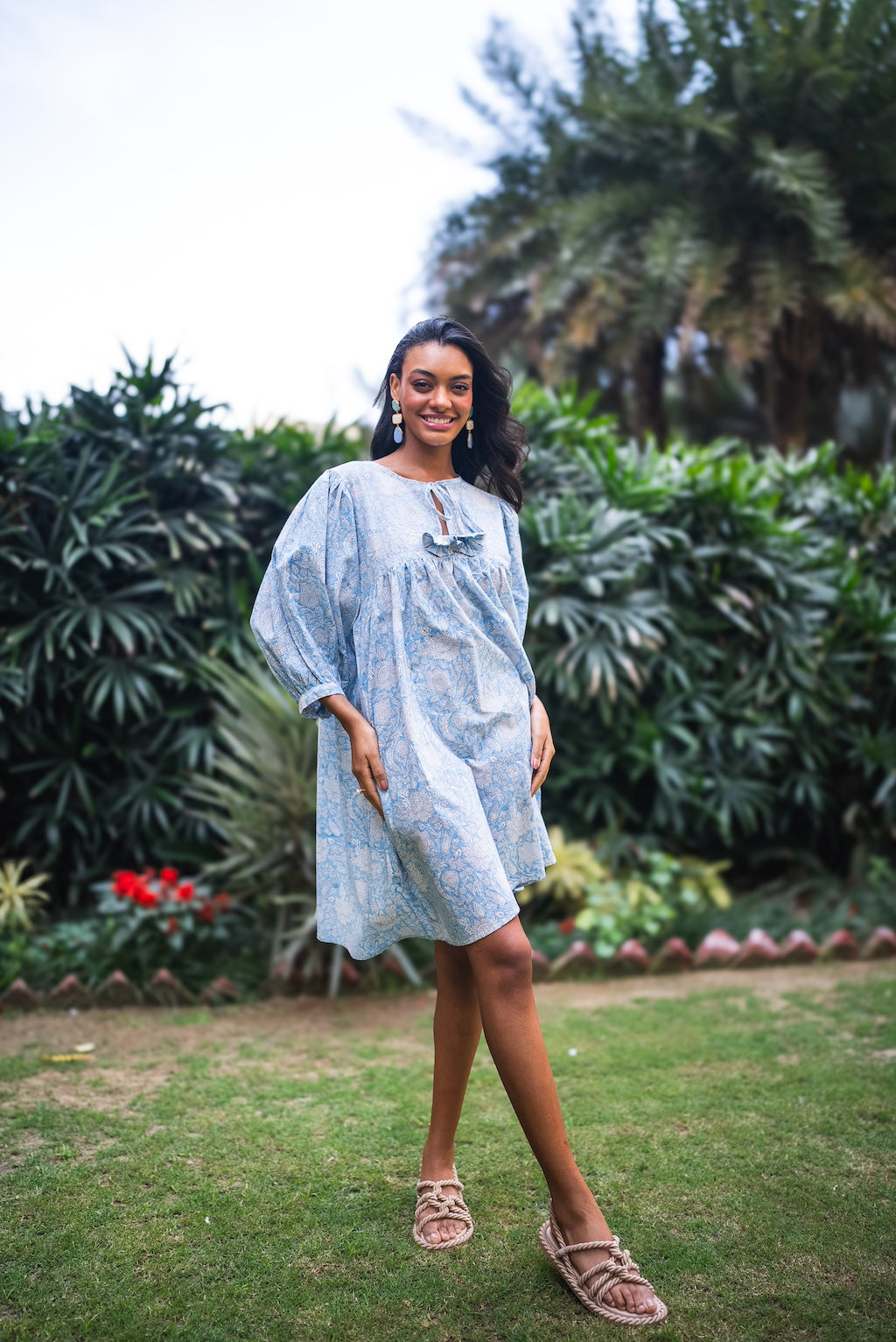 Devi Midi Tassel Dress