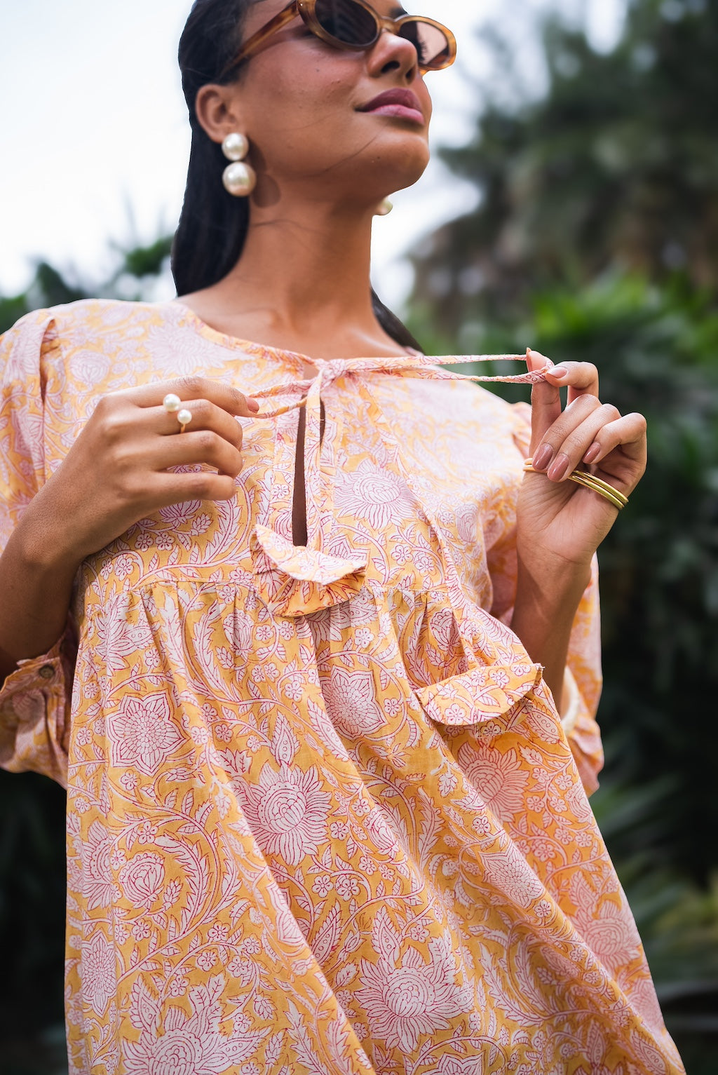 Devi Midi Tassel Dress