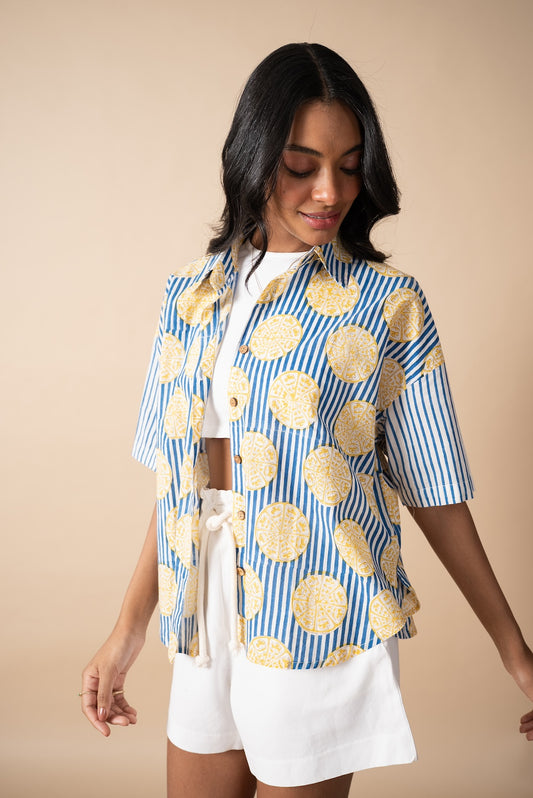 Indian Citrus Short-Sleeve Shirt