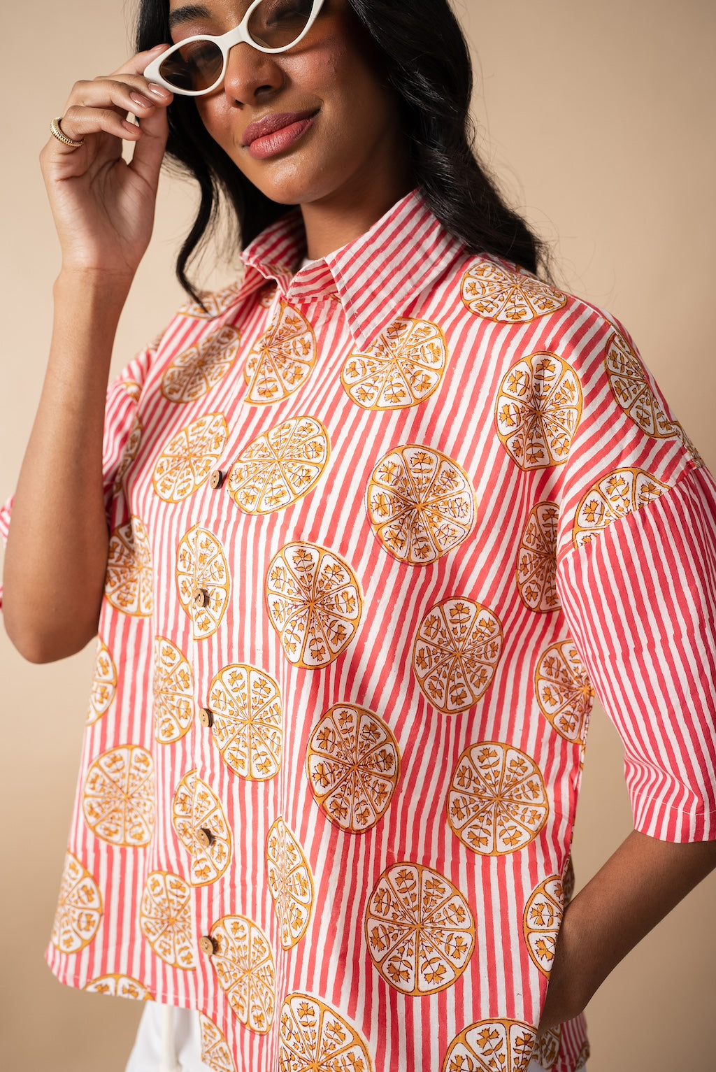 Indian Citrus Short-Sleeve Shirt