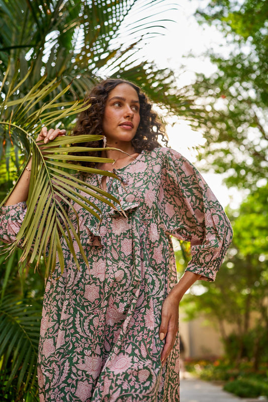 Devi Midi Tassel Dress