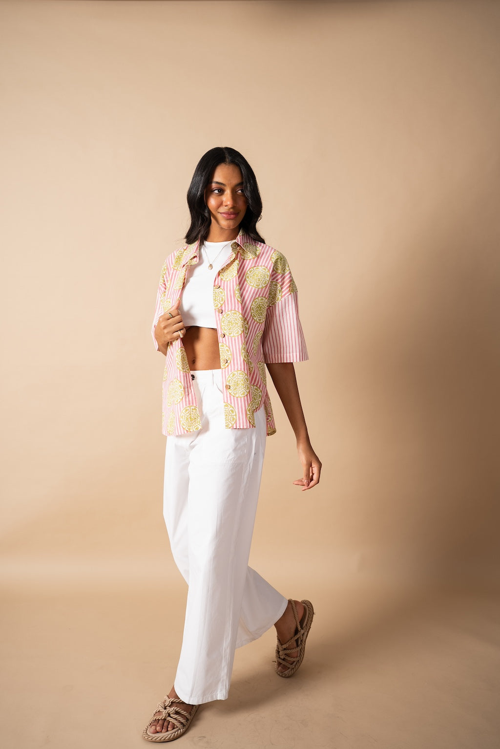 Indian Citrus Short-Sleeve Shirt