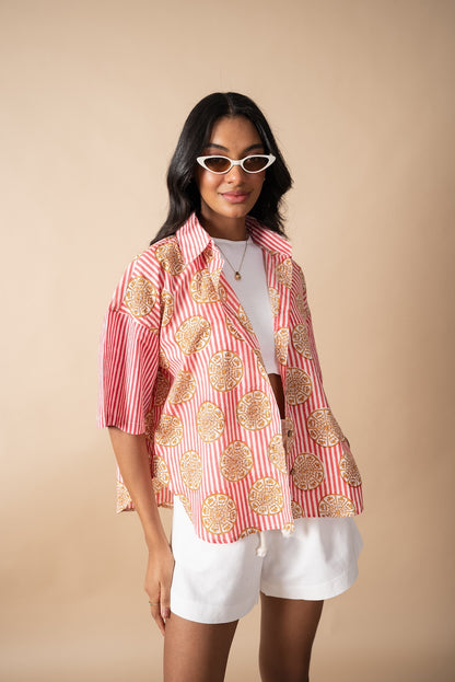 Indian Citrus Short-Sleeve Shirt